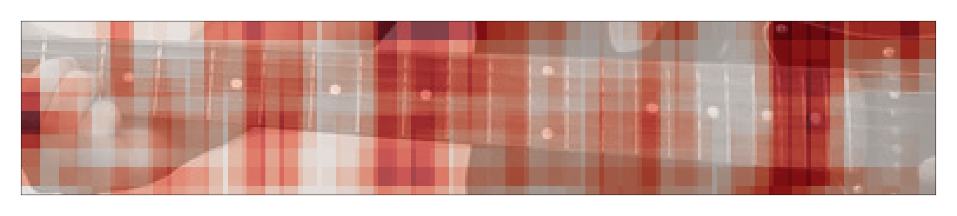 Occlusion in untrained model