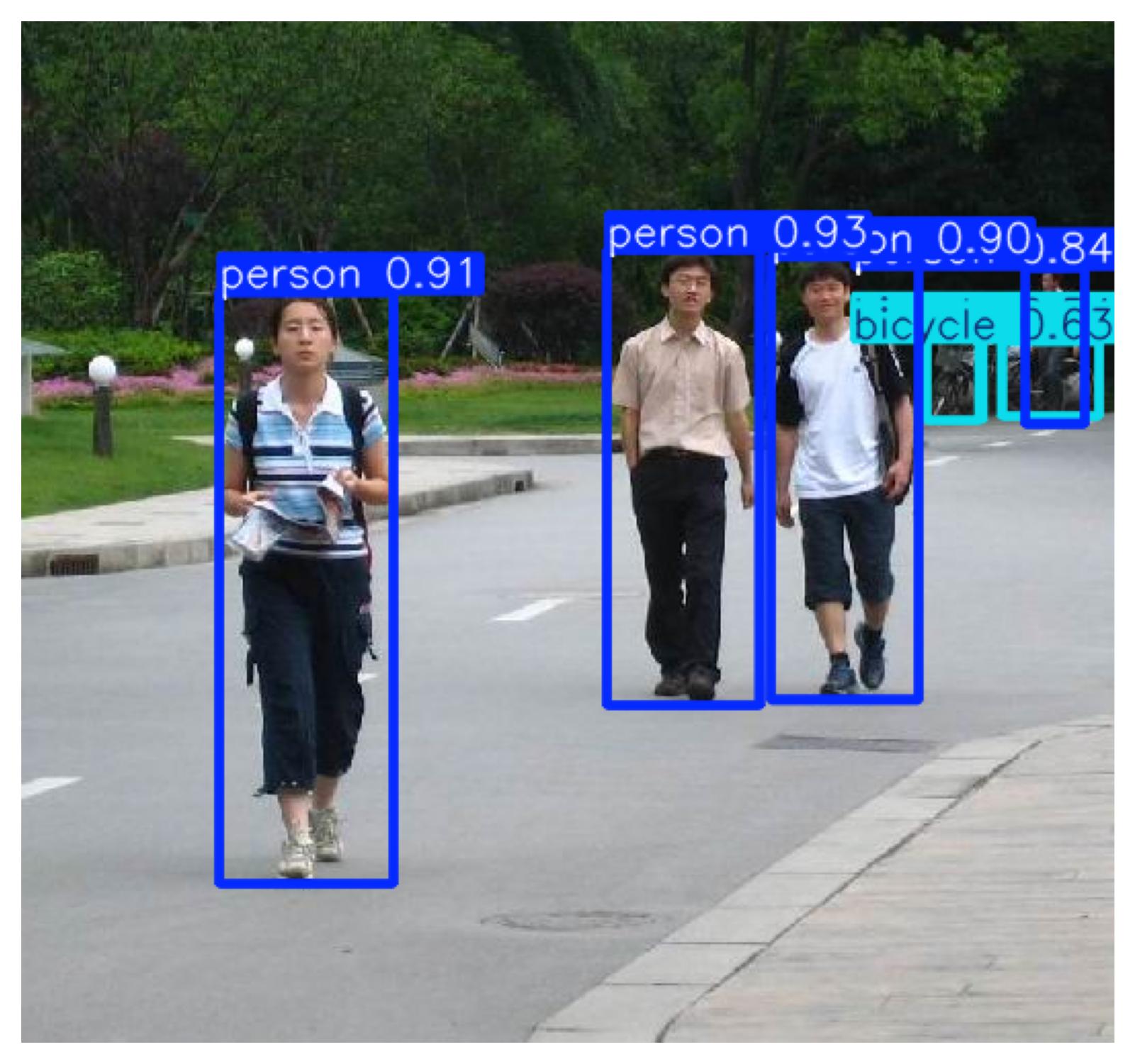 From the Penn-Fudan dataset